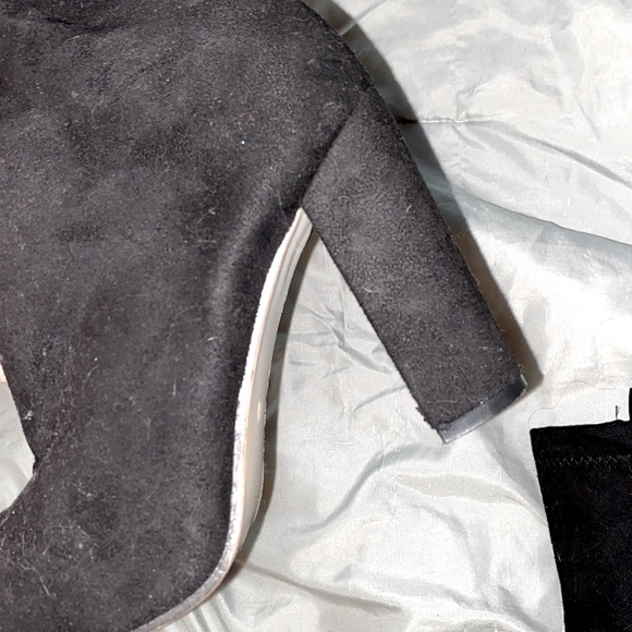 Fairly New Fashion Nova Black Booties for sale - Picture 2 of 3